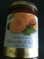 Mängden socker i Confeturra extra du albicocche du sicilia biologica