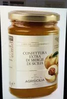 Mängden socker i Confettura extra di sberge di sicilia