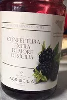 Mängden socker i Confettura extra di more