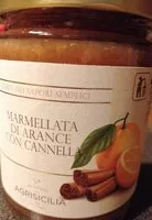 Mängden socker i Marmellata Di Arance Con cannella