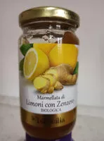 Mängden socker i marmellata di limoni con zenzero biologica
