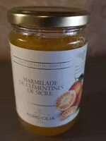 Mängden socker i Marmelade de clémentines de sicile