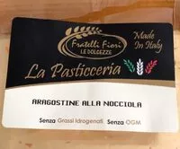 Mängden socker i Aragostine alla nocciola