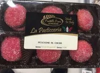 Mängden socker i Peschine al cacao