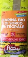 Mängden socker i Farina di sorgo integrale bio