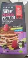 Mängden socker i Energy pancake proteico