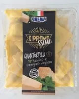 Mängden socker i Grantorelli Basilico E Parmagiano Reggiano , Parme. ..