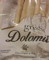 Mängden socker i Grissini delle dolomiti