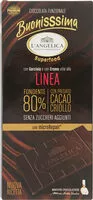 Mängden socker i Cioccolato fondente funzionale con edulcorante