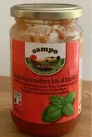 Mängden socker i Sugo di pomodoro bio al basilico