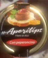 Mängden socker i Aperitips filetti di aluci con peperoncino