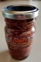 Mängden socker i Filetti di alici