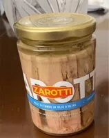 Mängden socker i Tonno in pezzi all’olio di oliva