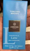 Mängden socker i Toscano brown