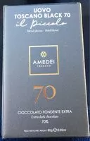 Mängden socker i Uovo toscano black 70