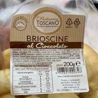Mängden socker i Brioscine al cioccolato