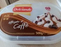 Mängden socker i Affogato al caffè
