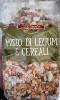 Mängden socker i Misto di legumi e cereali