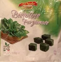 Mängden socker i Bietoline Porzionate