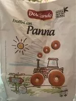 Mängden socker i Frollini con panna