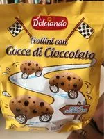 Mängden socker i Frollini con gocce di cioccolato
