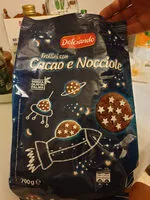 Mängden socker i Frollini con cacao e nocciole