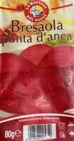 Mängden socker i Bresaola punta d’anca
