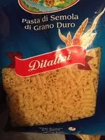 Mängden socker i Ditalini Pasta di Semola di Grano Duro