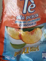 Mängden socker i Tè alla pesca preparato zuccherato istantaneo