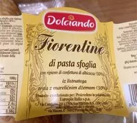 Mängden socker i Fiorentine di pasta sfoglia