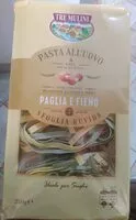 Mängden socker i Pasta all'uovo paglia e fieno