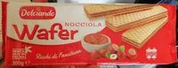 Mängden socker i Wafer nocciola