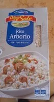 Mängden socker i Riso arborio