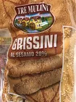 Mängden socker i Grissini al sesamo 20%