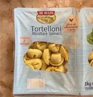 Mängden socker i Tortellini ricotta e spinaci