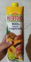 Mängden socker i Puertosol 100% succo tropicale