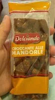 Mängden socker i Croccante alle mandorle