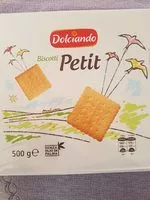 Mängden socker i Biscotti Petit