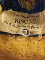 Mängden socker i Risone