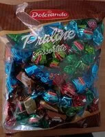Mängden socker i Praline assortite