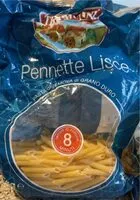 Mängden socker i Pennette Lisce