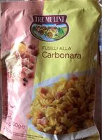 Mängden socker i Fusilli alla carbonara