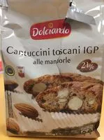Mängden socker i Cantuccini Toscani , Alle Mandorle 21%