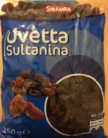 Mängden socker i Uvetta sultanina