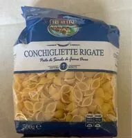 Mängden socker i Conchigliette rigate