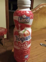 Mängden socker i Yogurt da bere alla fragola