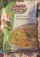 Mängden socker i minestrina primavera