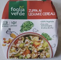 Mängden socker i Zuppa di legumi e cereali