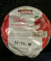 Mängden socker i Mela
