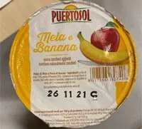 Mängden socker i Polpa di Mela e Banana